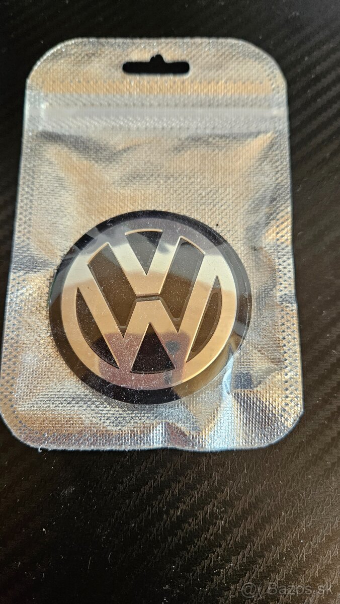 Predám nálepky na stredovú krytko logo Volkswagen 56mm