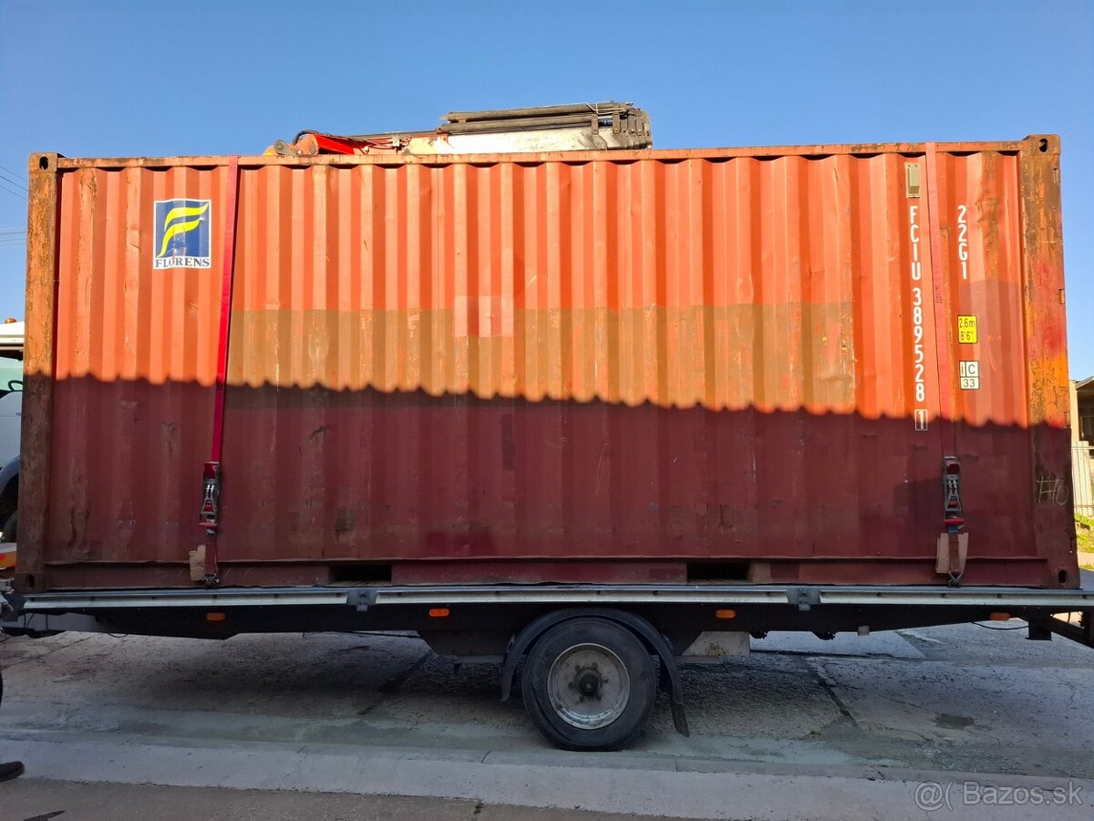 Lodný kontajner 20DC - 6x2,4x2,6m používané aj nové