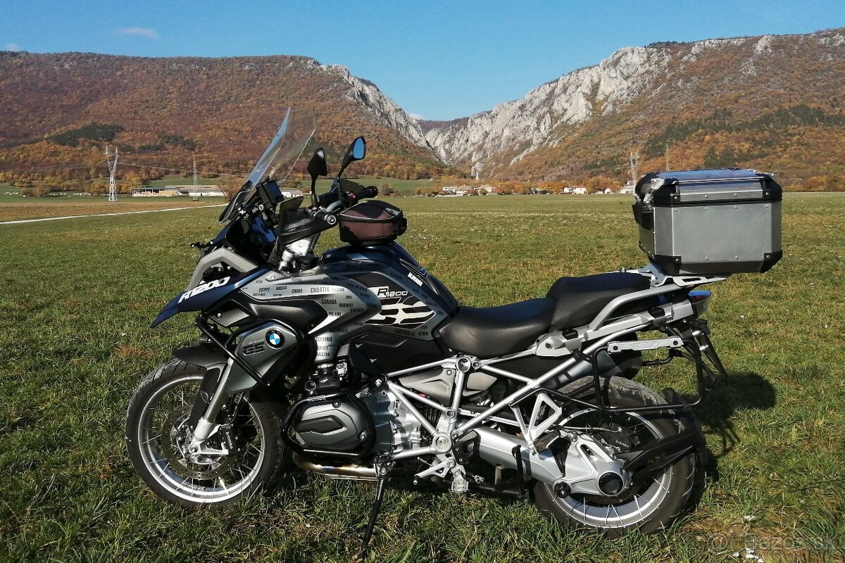 BMW R1200 GS LC, 92 kW, r.v. 2016, do prevádzky v 2017.