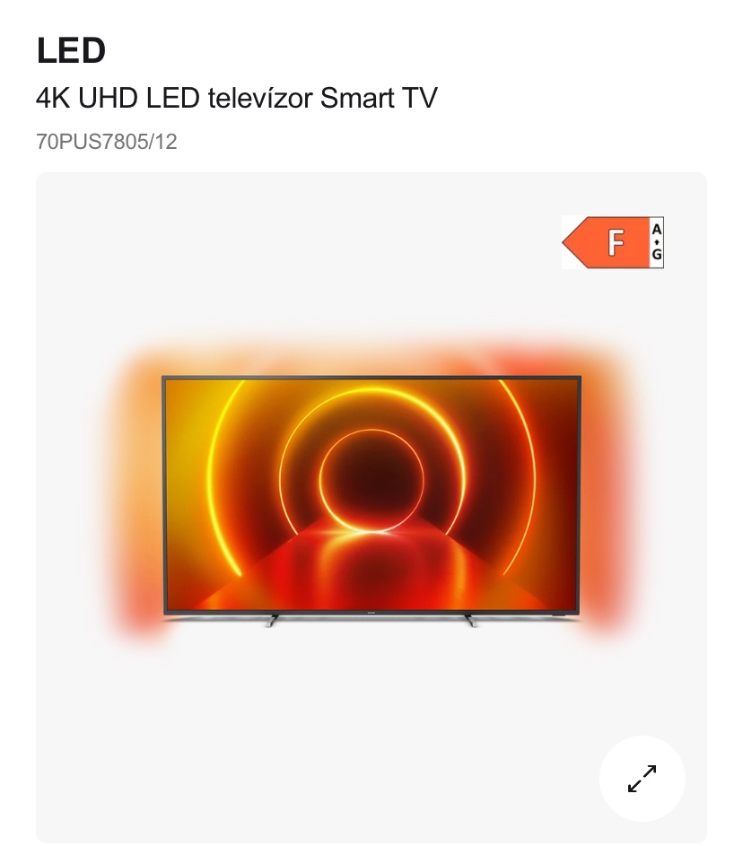 Smart TV 178 cm
