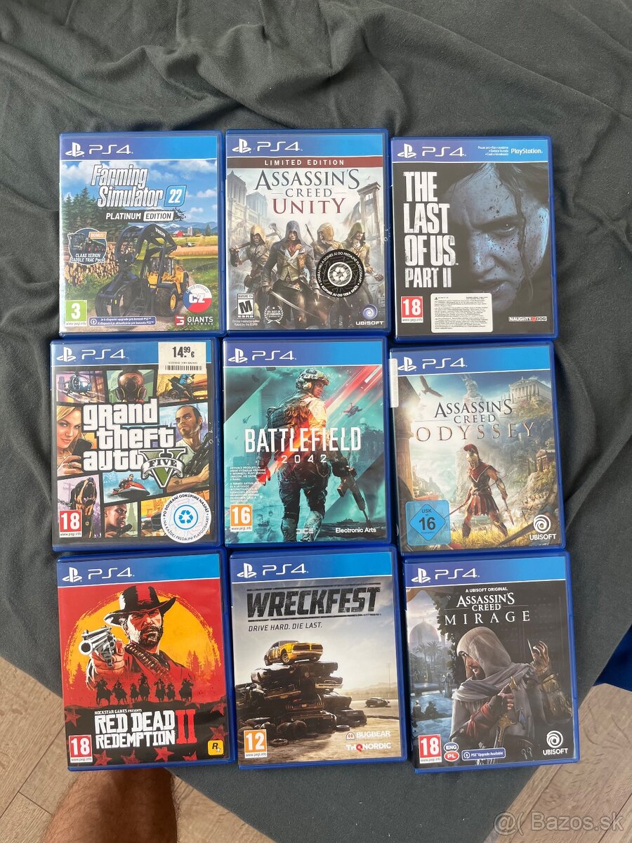 Predam ps3 a ps4