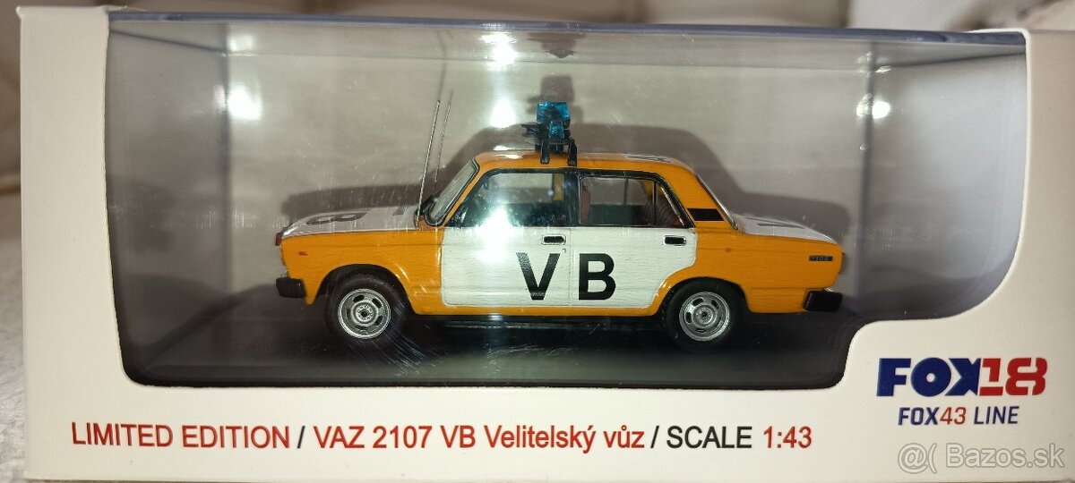 Lada Vaz 2107 VB limit 500ks 1:43 fox18