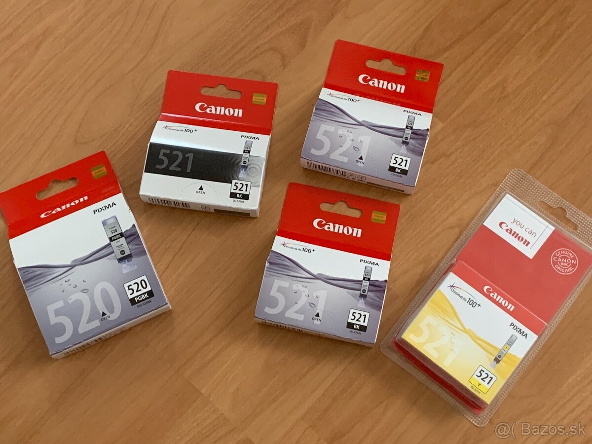 ORIGINÁLNE Cartridge Canon / NOVÉ neotvorené - DARUJEM