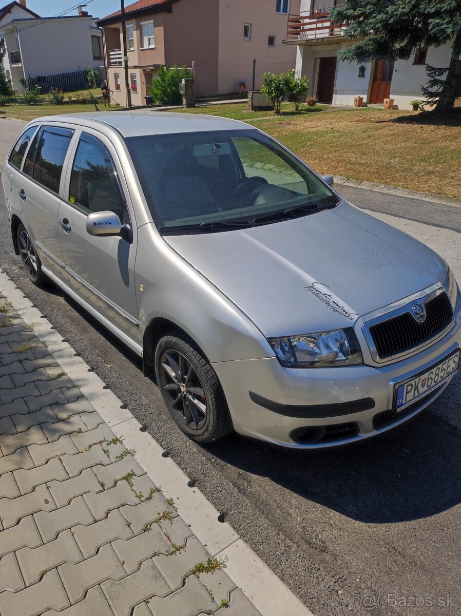 Predám Škoda Fabia 1 kombi benzín - LPG 1.4 16v