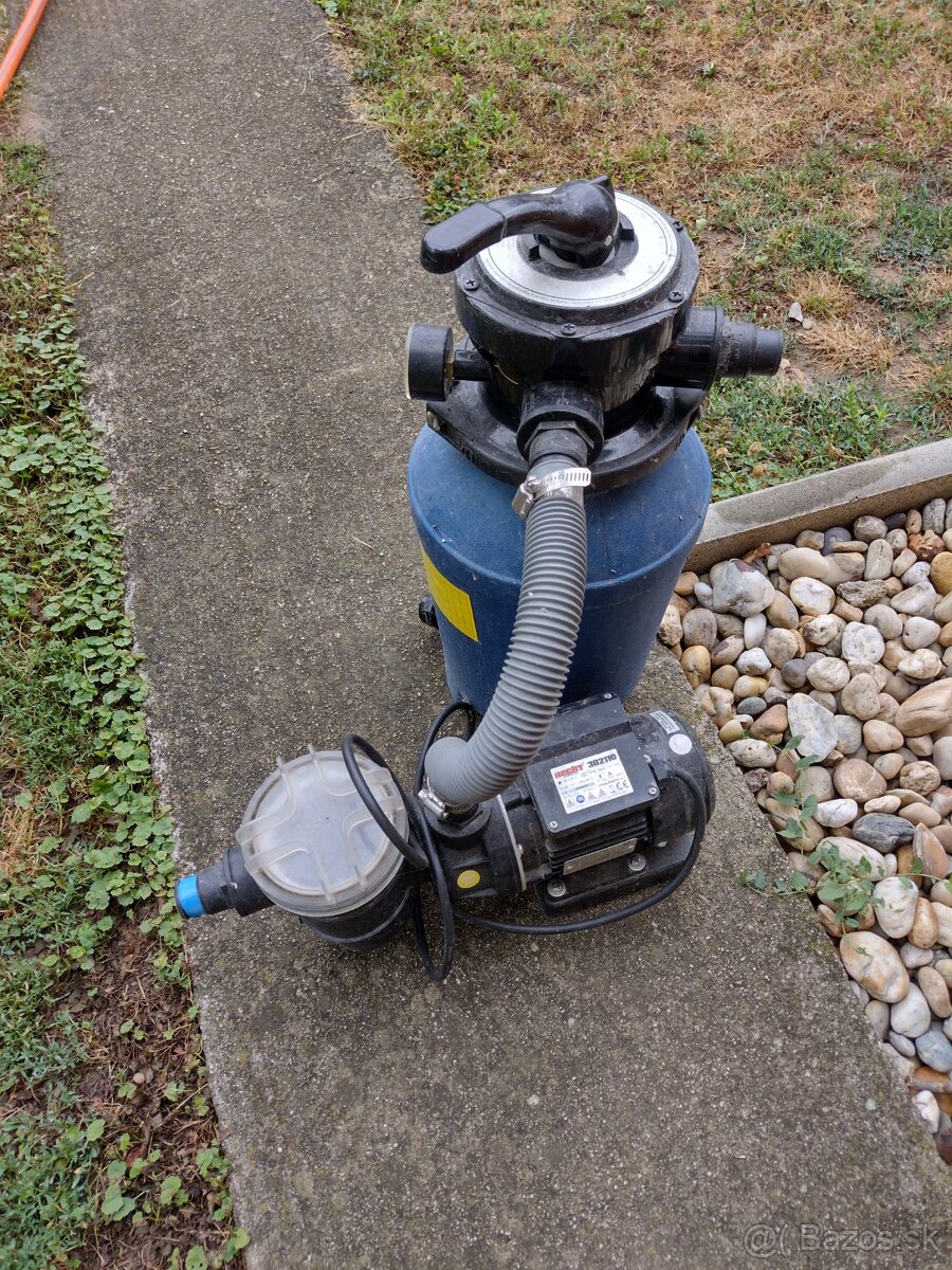 Piesková filtrácia Hecht, bazén , solárny system
