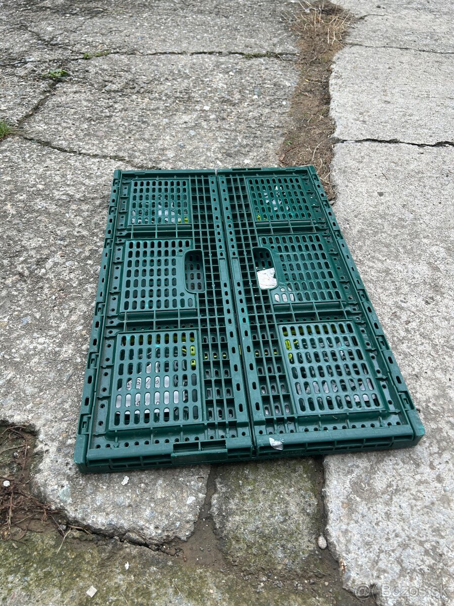 Prepravky, bedničky skladacie