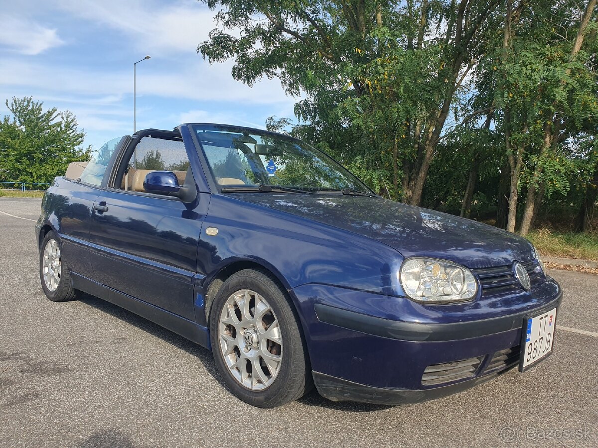 Vw golf cabrio cabriolet