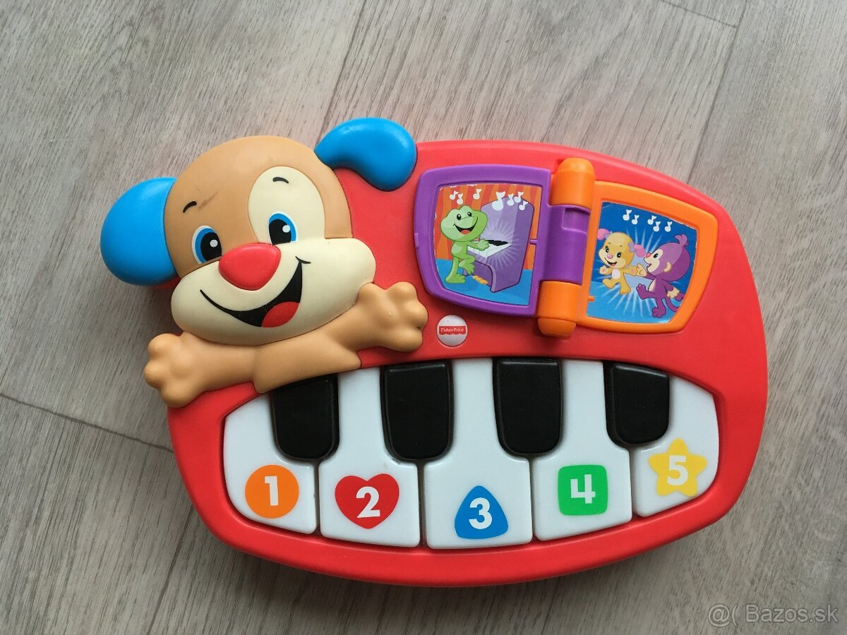 interaktívny klavír Fischer Price