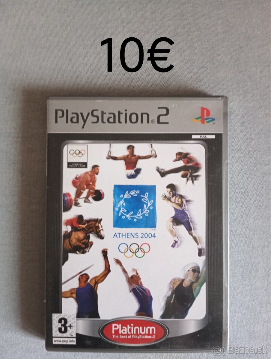 Athens 2004 hra na playstation 2.