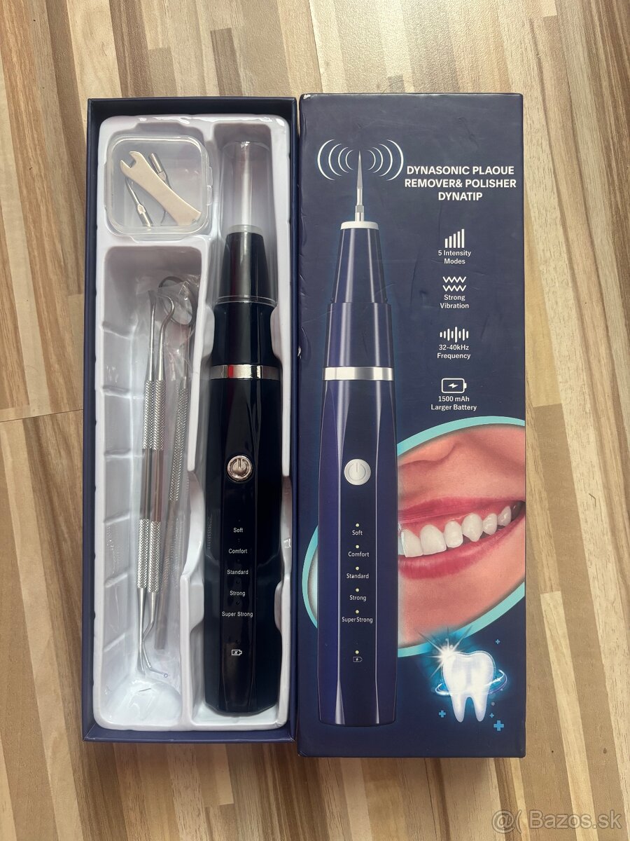 Elektrický odstraňovač zubného kameňa / plaku – nový, nepouž
