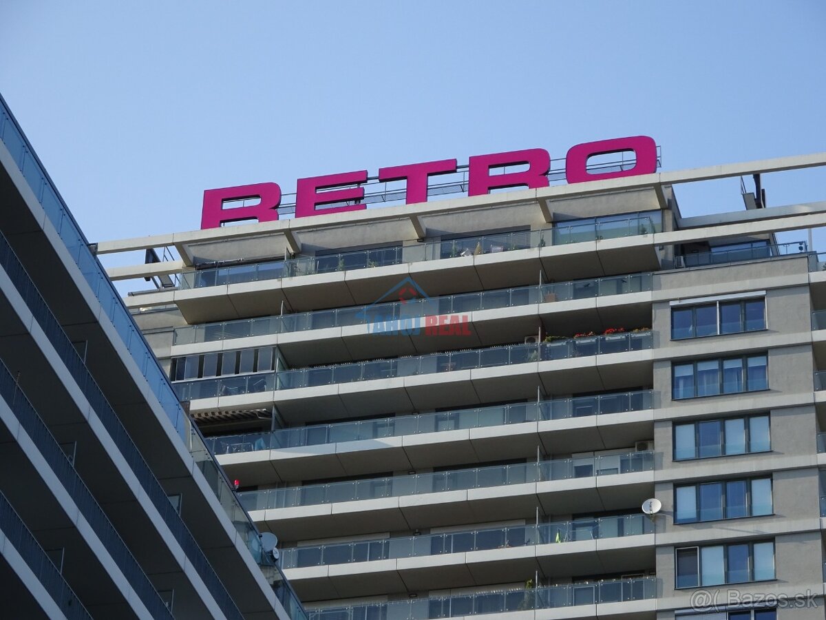 "RETRO" novostavba RUŽINOV, 2-IZB BYT, GARAŽ.