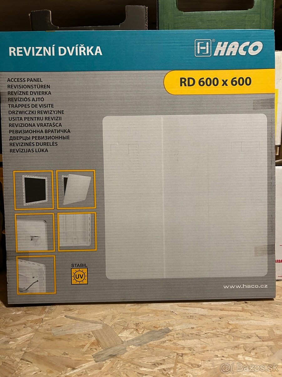 Revízne dvierka HACO RD 600x600