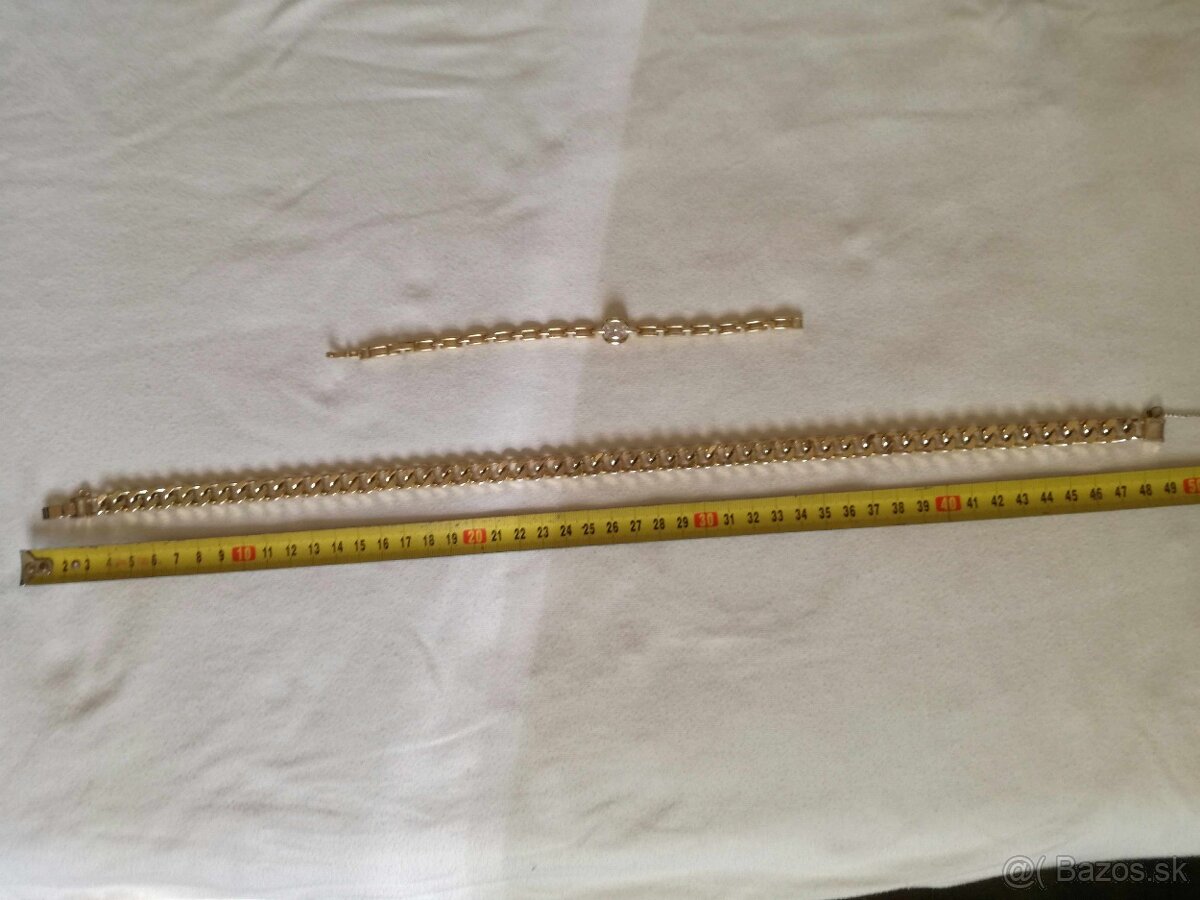 Retiazka z Chyrurgickej ocele Zlata