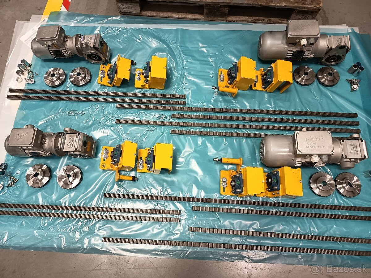 Motory s prevodovkami