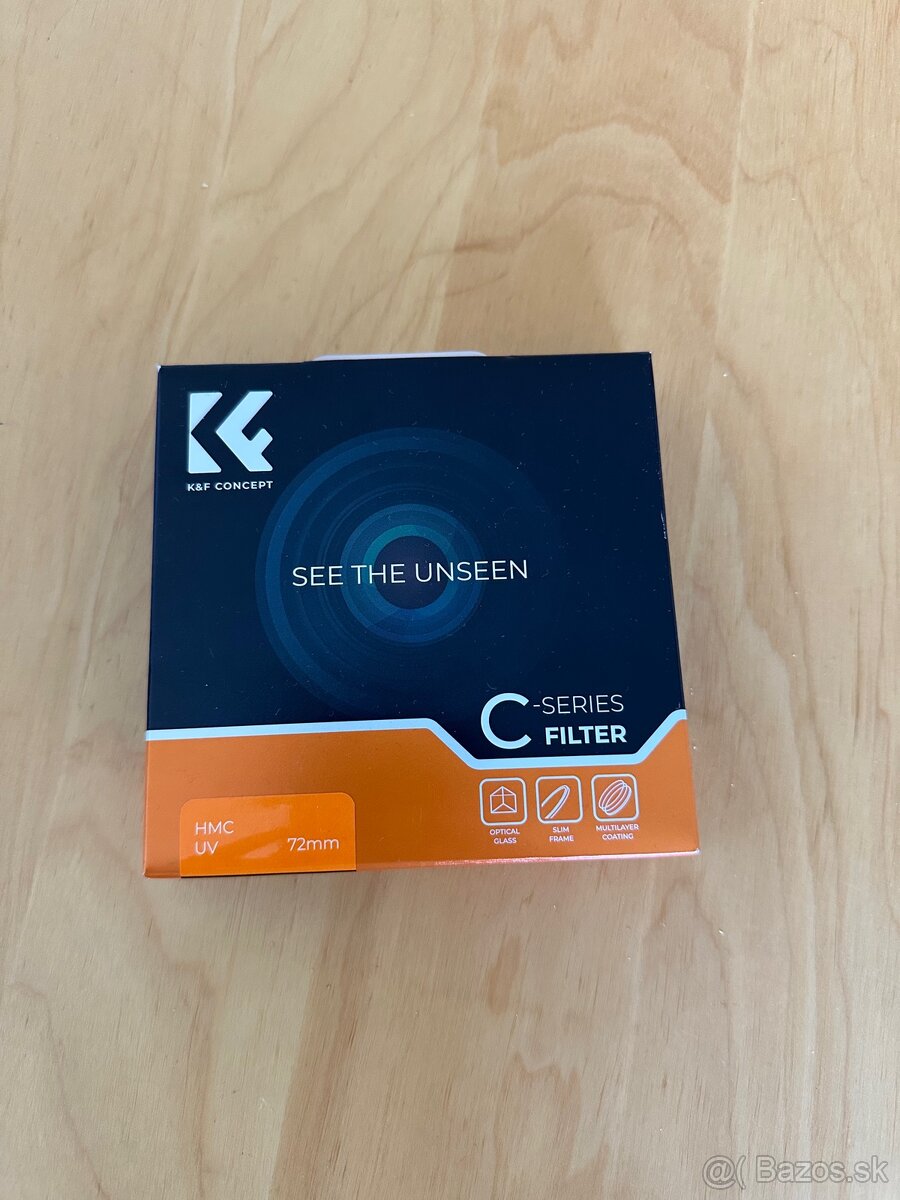 K&F Concept UV filter 72mm