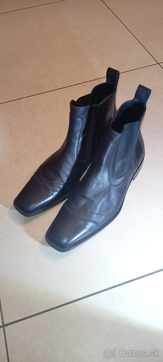 Kožené pánské topánky 44