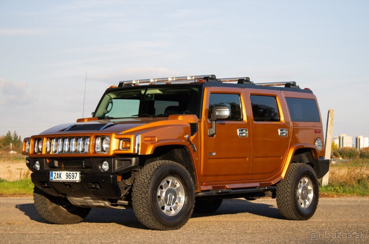 Hummer H2 6.0 V8 Fusion Orange