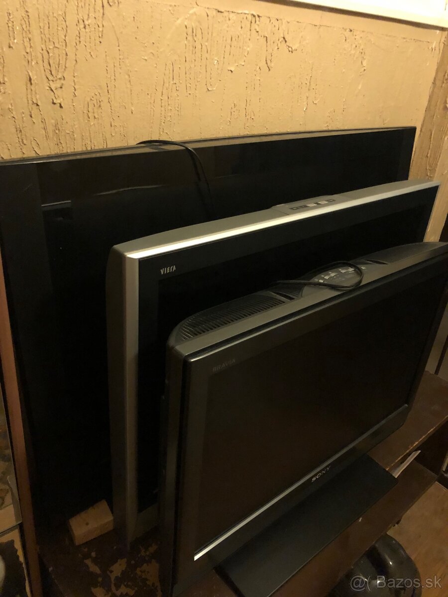 Predám funkčné TV Panasonic, Sony, za 40e