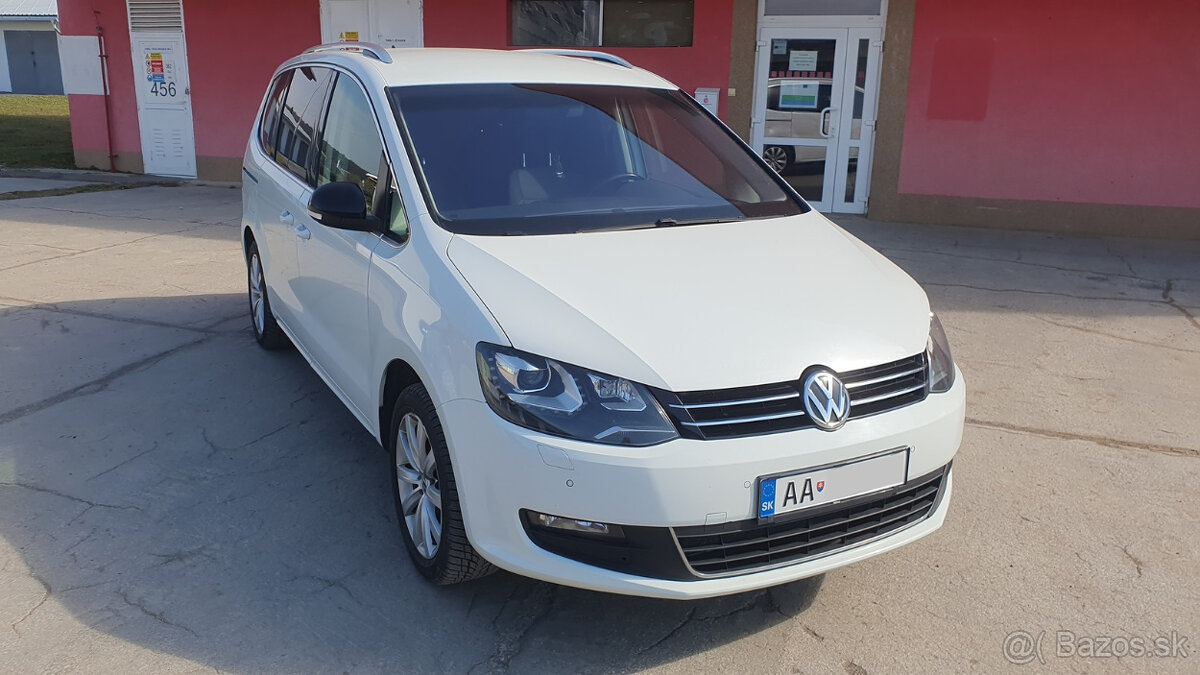 Predám VW Sharan 2.0TDI, 110kW, DSG, facelift 2016 model
