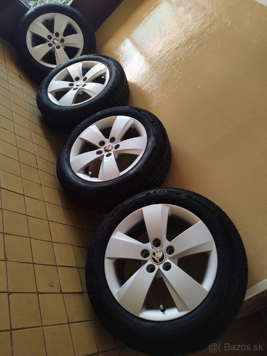 elektrony 5x100 r15 skoda fabia,rapid
