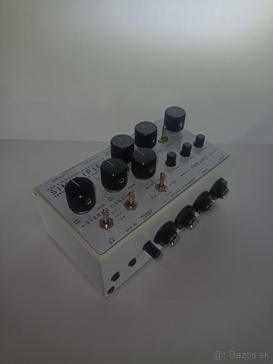 SIMPLIFIER amp a FORCEFIELD compressor - gitarové efekty