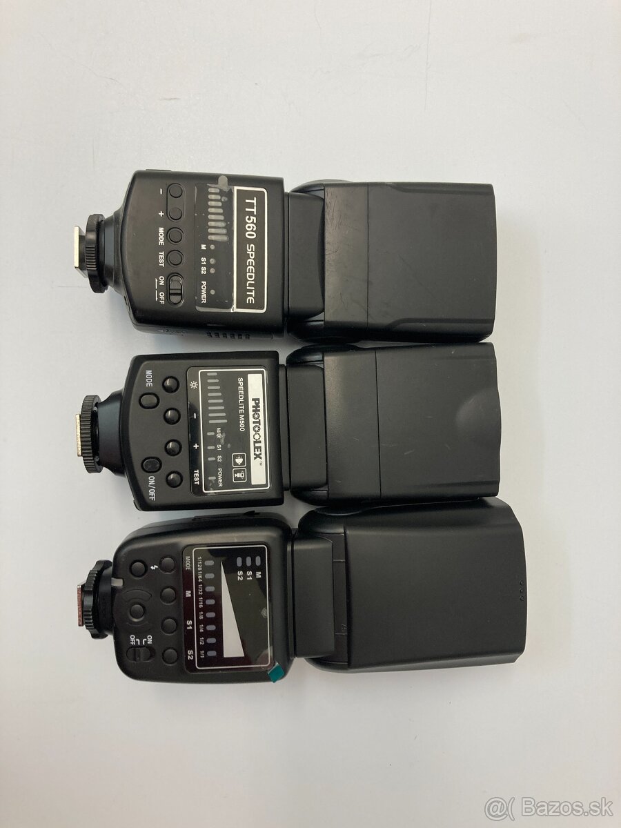 Univerzálny Blesk : Canon, Nikon, Olympus, Fujifilm...