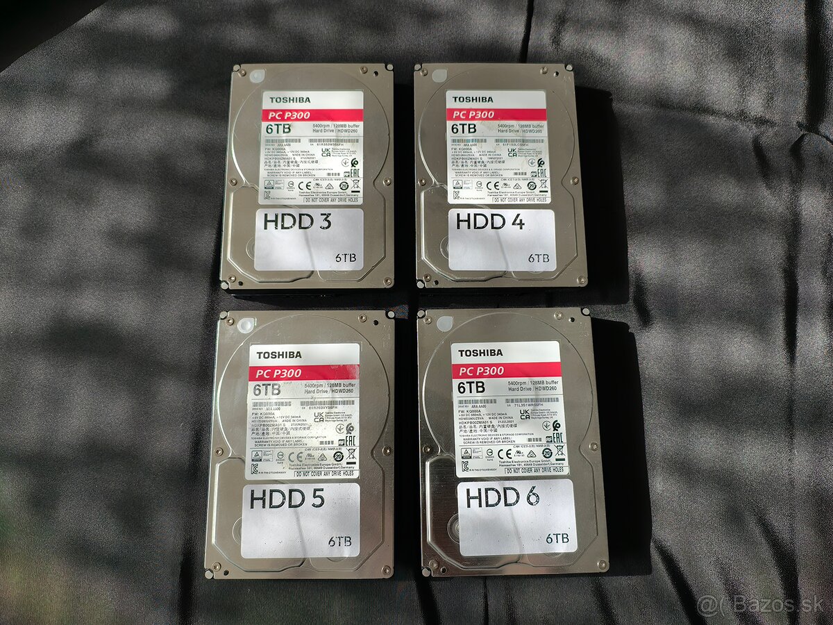 TOSHIBA PC P300 6TB HDD | 4KS