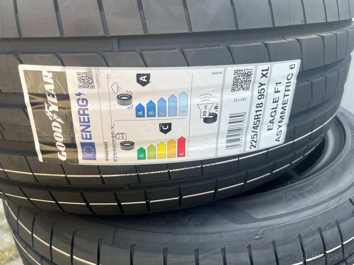 Goodyear Eagle F1 Asymmetric 6 225/45 R18 95 Y XL Letné