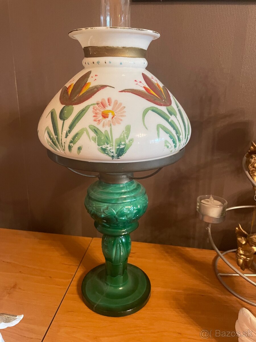 Petrolejova starozitna lampa cena dohodou
