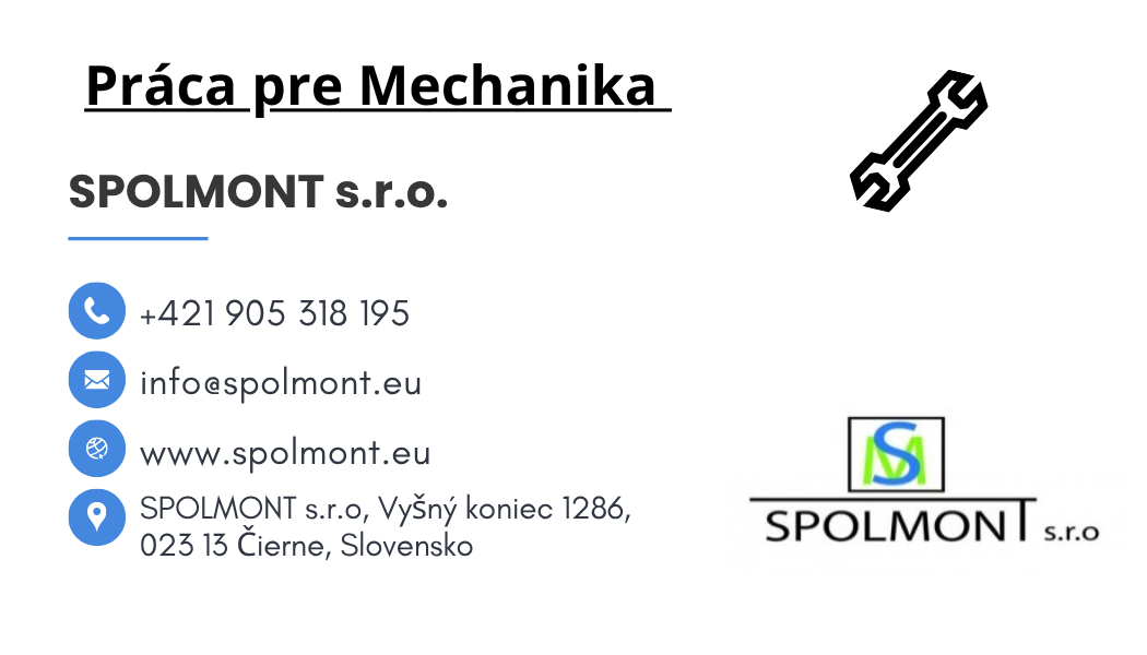 Ponuka práce pre mechanikov/zámočníkov NEMECKO