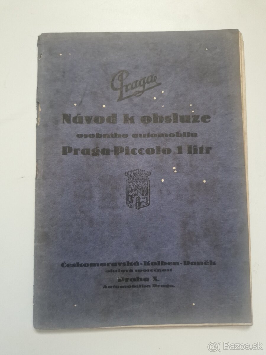 PRAGA-PICCOLO 1Litr
