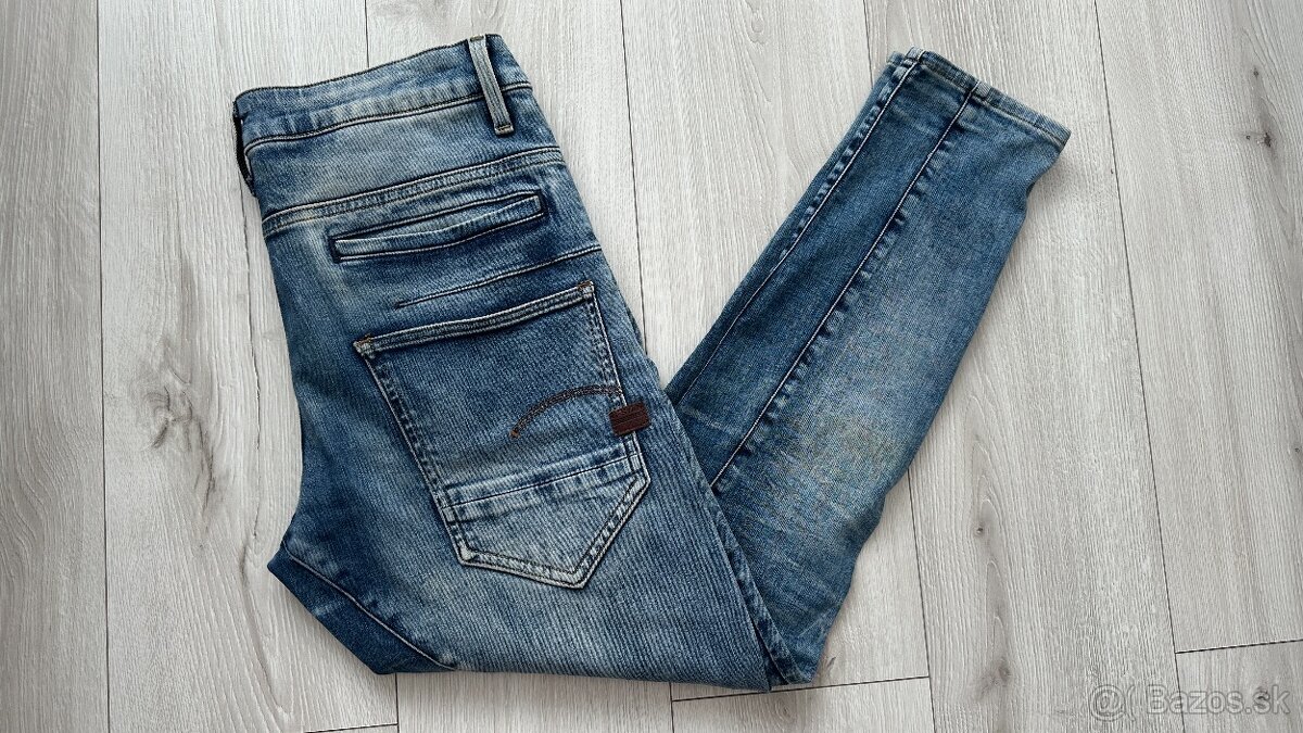 Pánske,kvalitné,štýlové skinny G STAR RAW 3D - 32/32