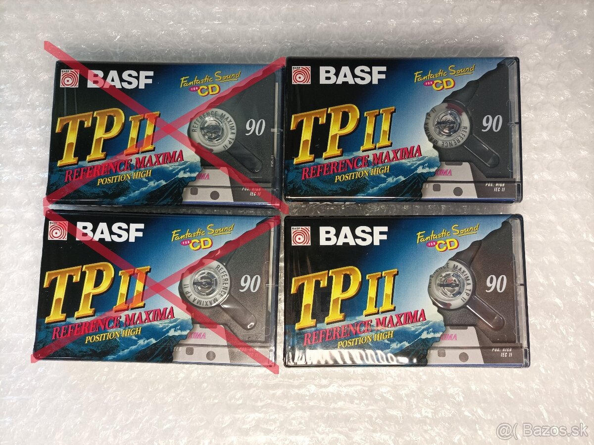 BASF REFERENCE MAXIMA TPII 90 (Top Precission) MC kazeta