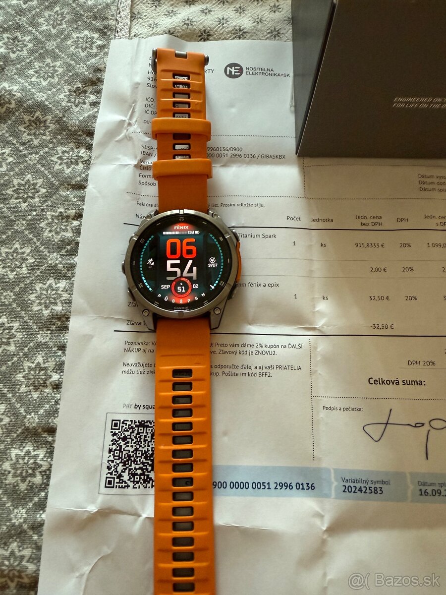 Redaktor hodinky GARMIN FENIX 8. Amuled 47m
