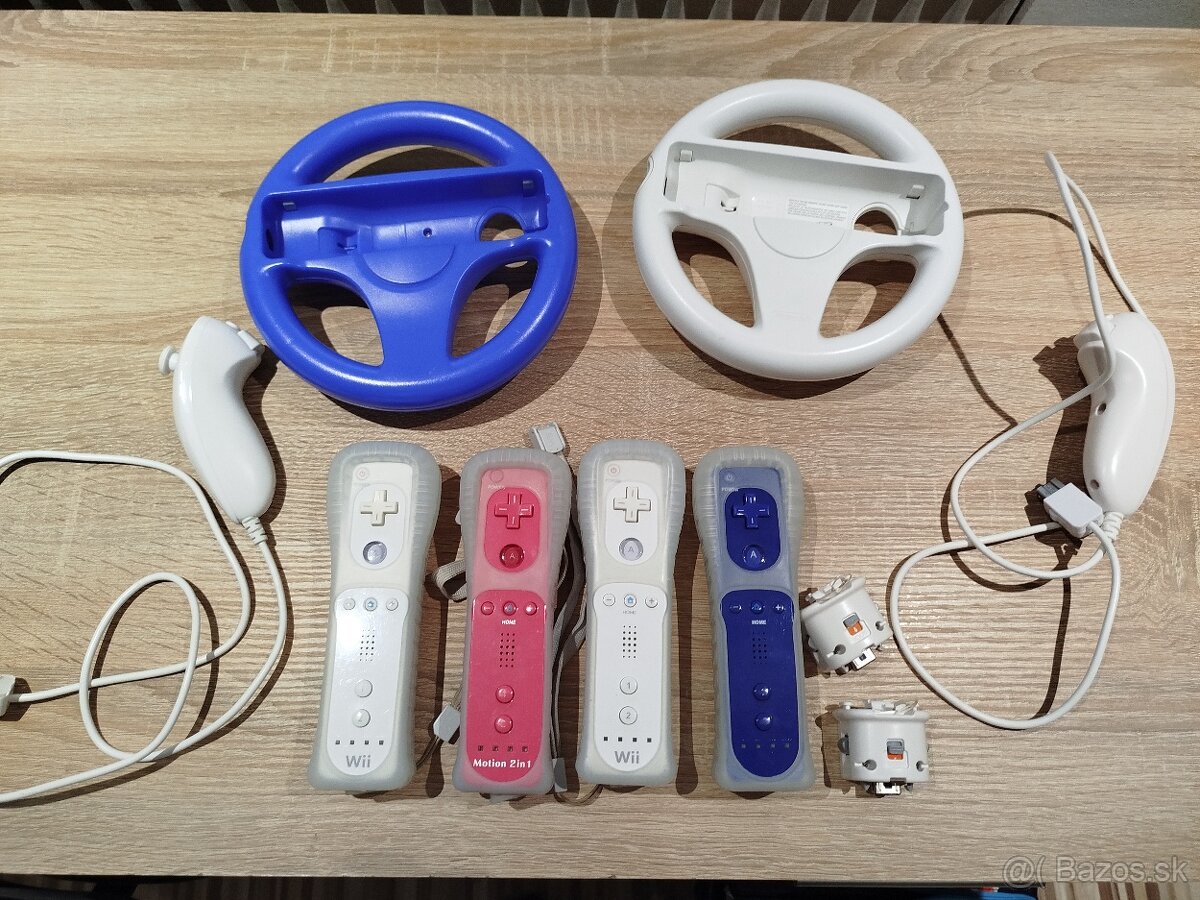 Nintendo Wii + hry + príslušenstvo