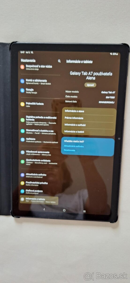 Samsung Galaxy tab A7