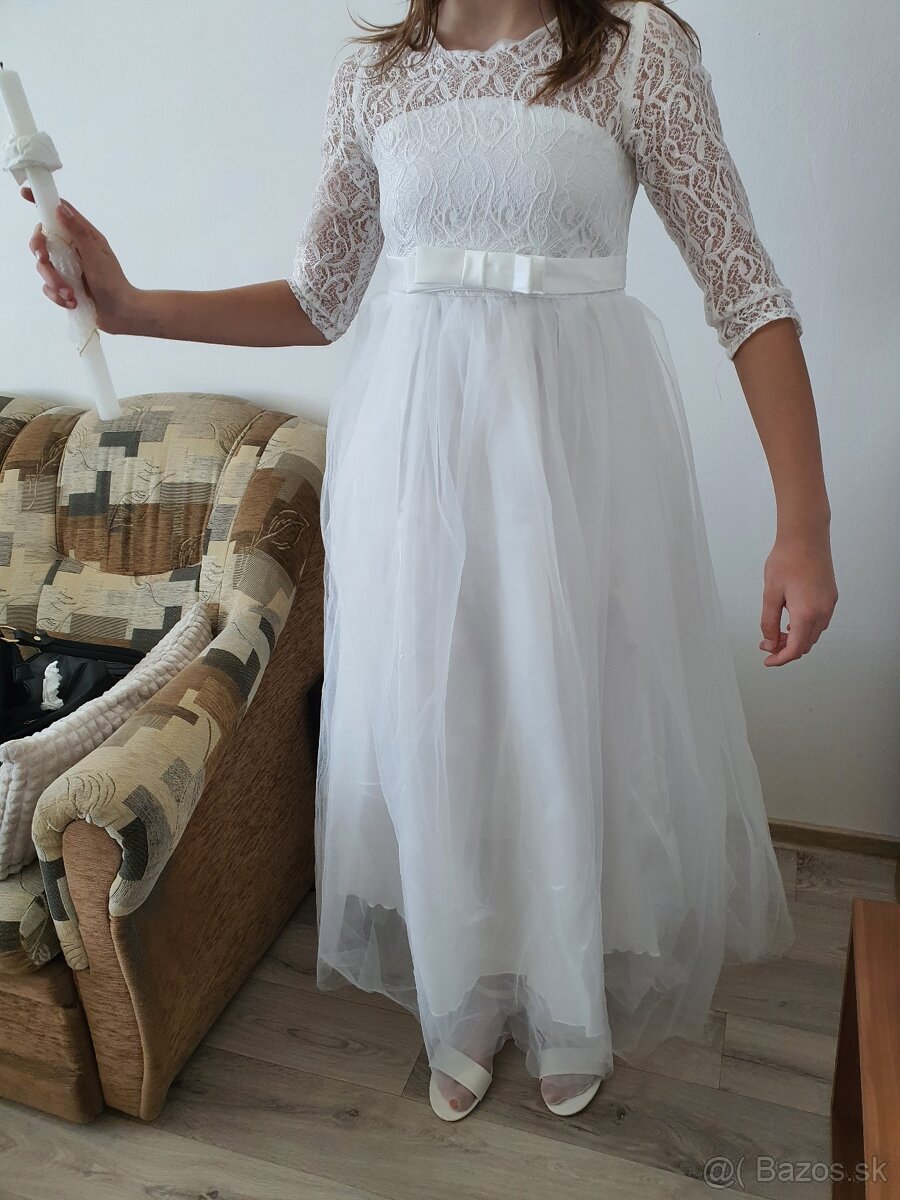 Šaty 1.sväté prijímanie / svadobné šaty