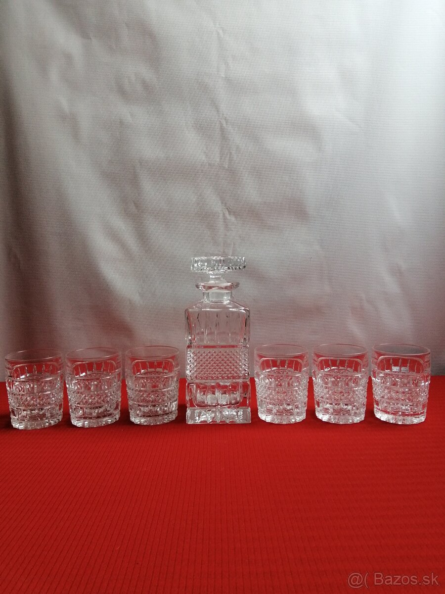 WHISKY KARAFA s pohárikmi