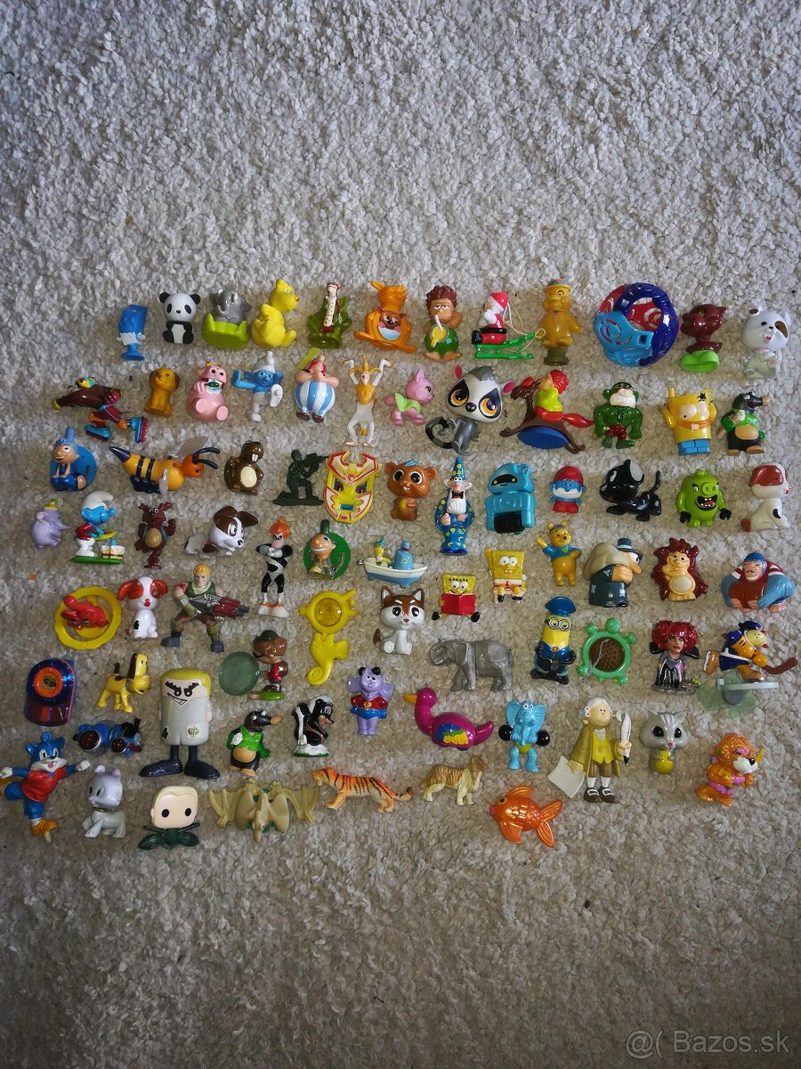 Figúrky z kinder a nekinder