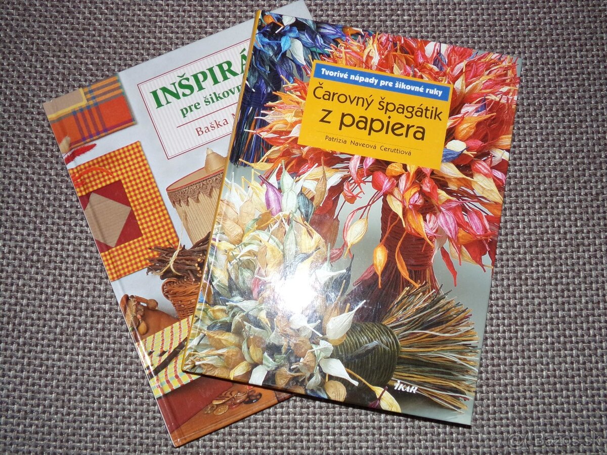 KNIHY NA TVORBU Z PAPIERA