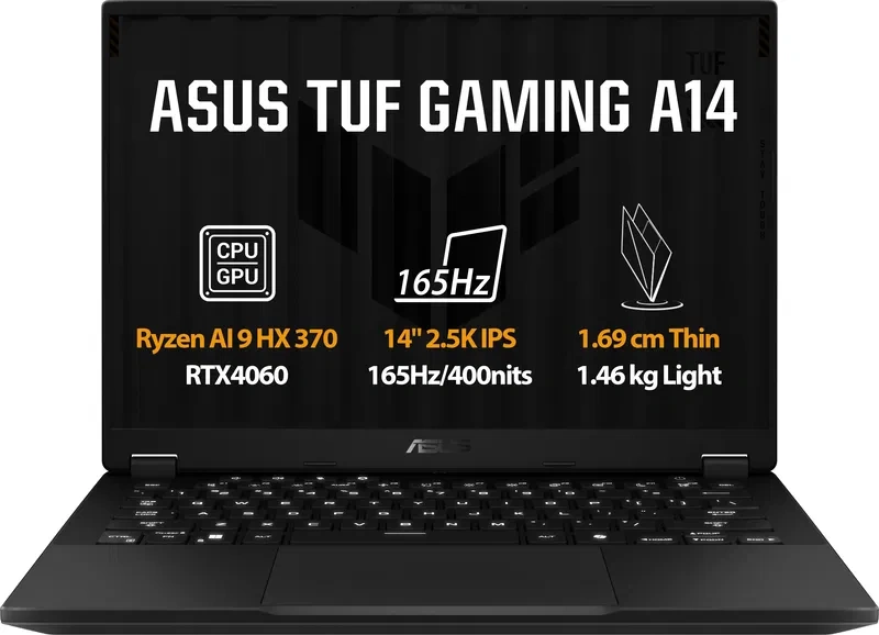 ASUS TUF Gaming A14 FA401WV-RG046X Jaeger Gray kovový