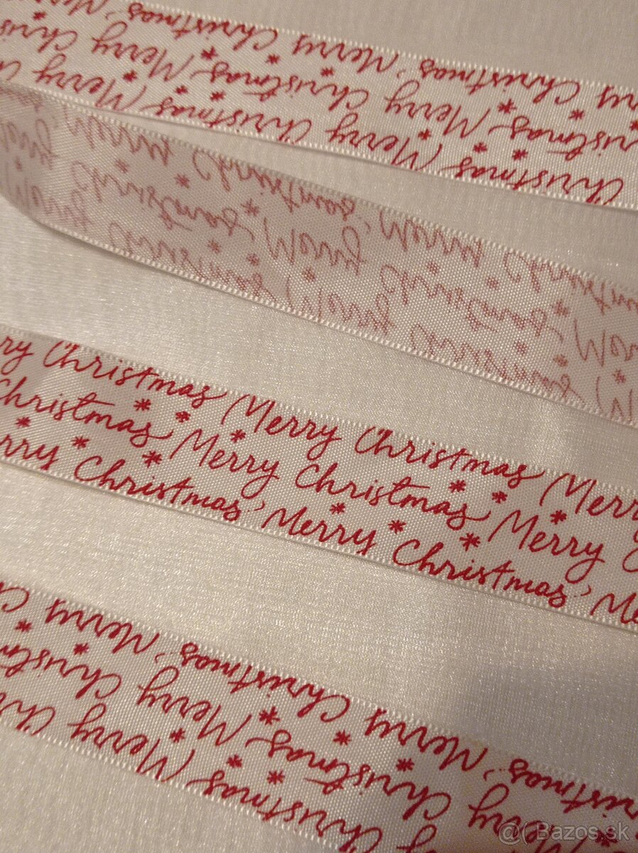 Stuha Merry Christmas