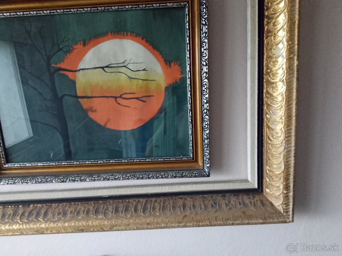 Predám starý masiny rám obrazu