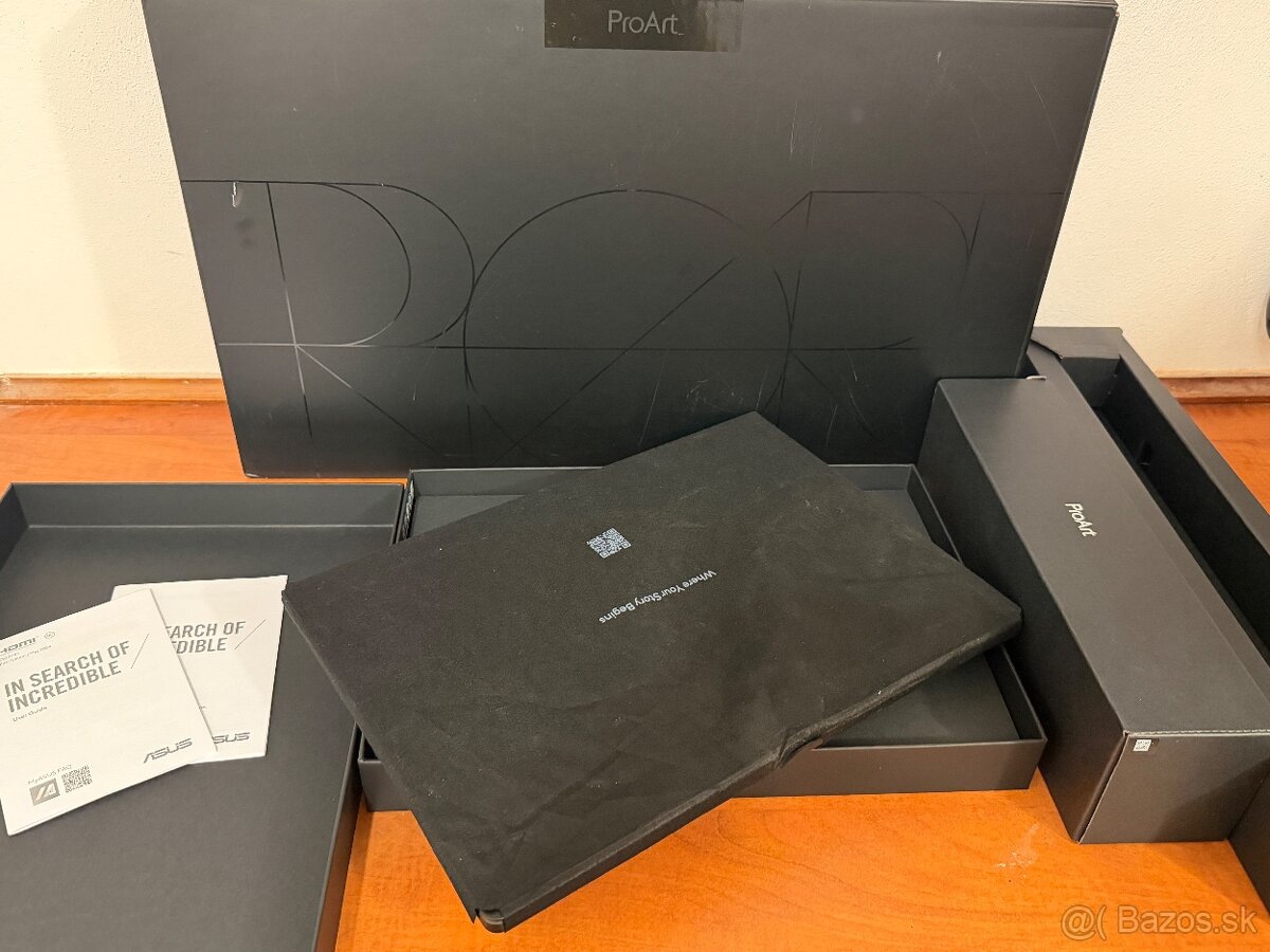 ASUS ProArt 16 OLED 16" Ryzen 9 AI, zánovný - záruka Nay