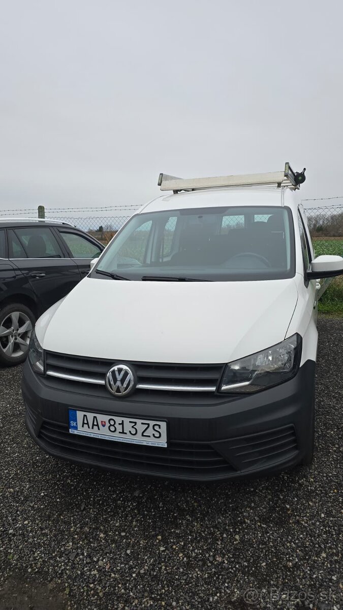 VW Caddy MAXI 2.0 TDI 75kW, 2/2019 - 5 miestne