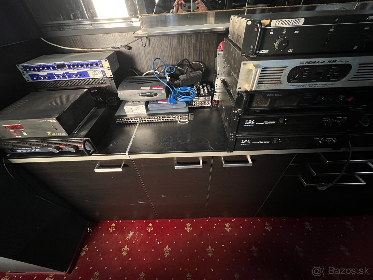 🔊 Predám profesionálnu audio techniku (PA / rack)