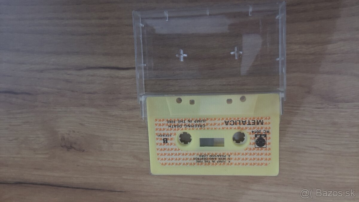 METALLICA MC kazeta.