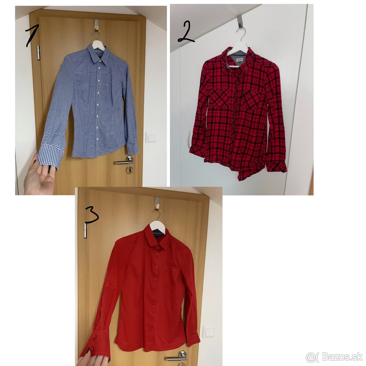 Tommy Hilfiger a Gant košele originál