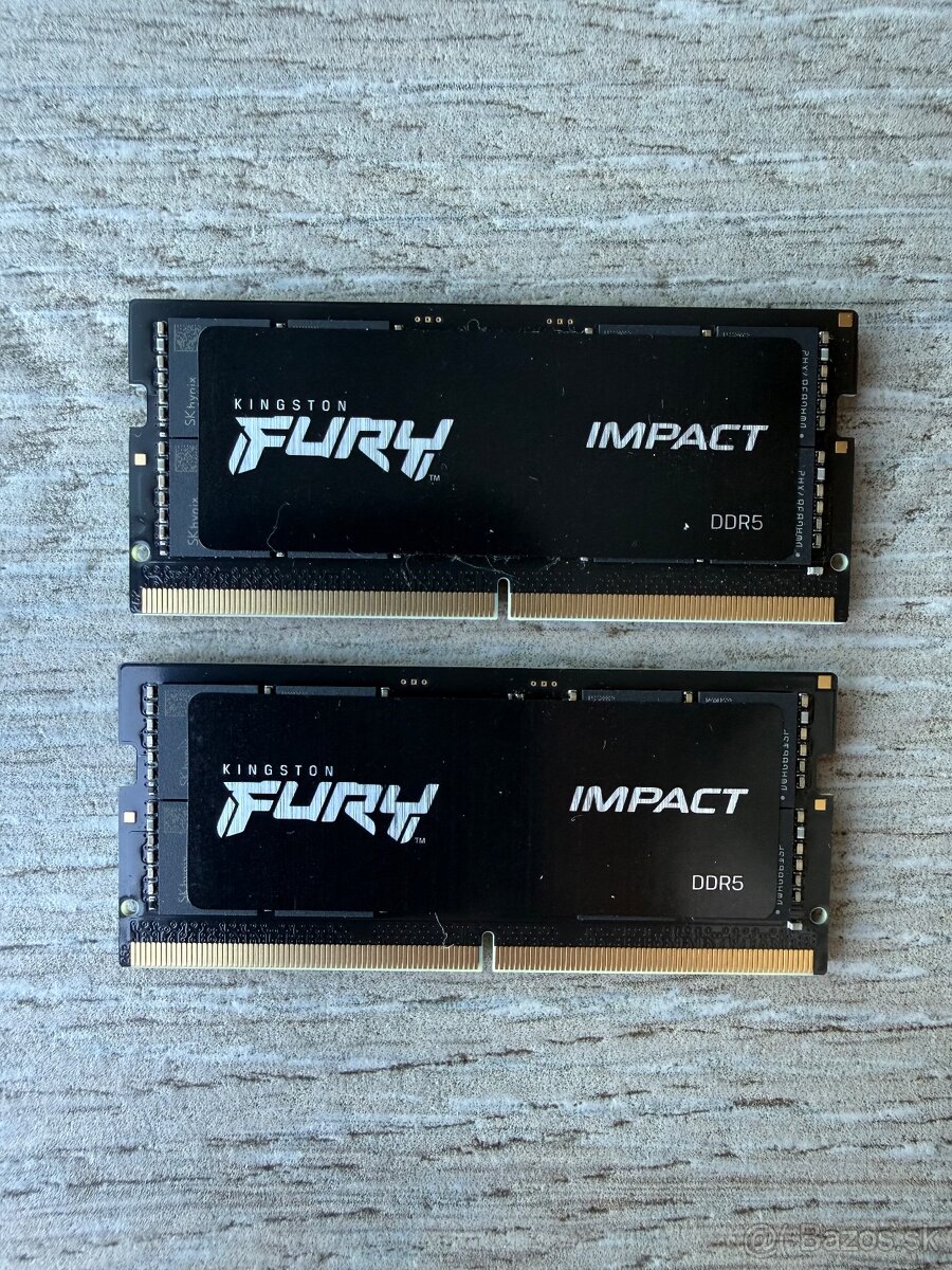Kingston Fury Impact DDR5 – notebook RAM 2x32 GB