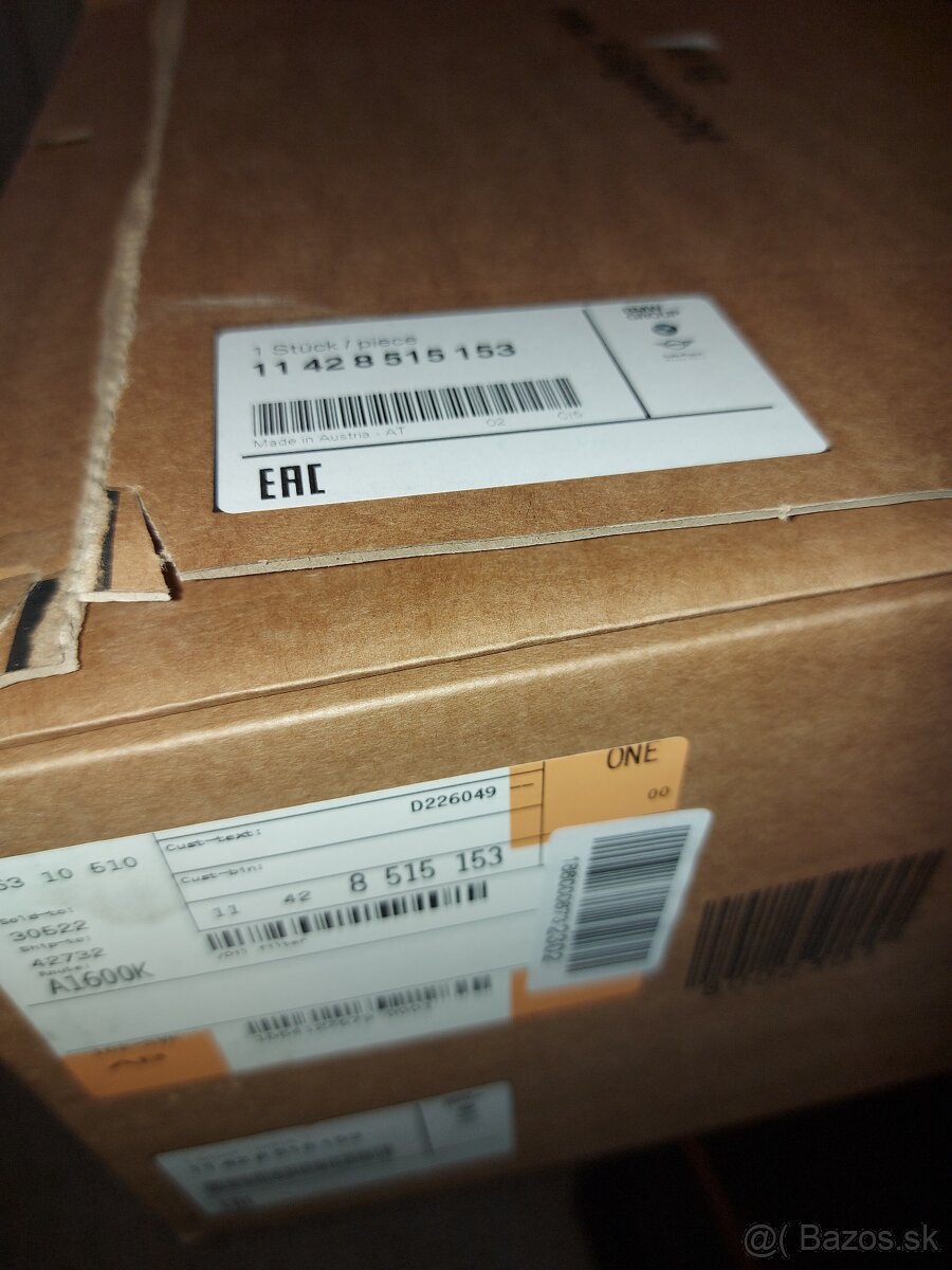 Predám DPF BMW F15 x5 + SCR kat